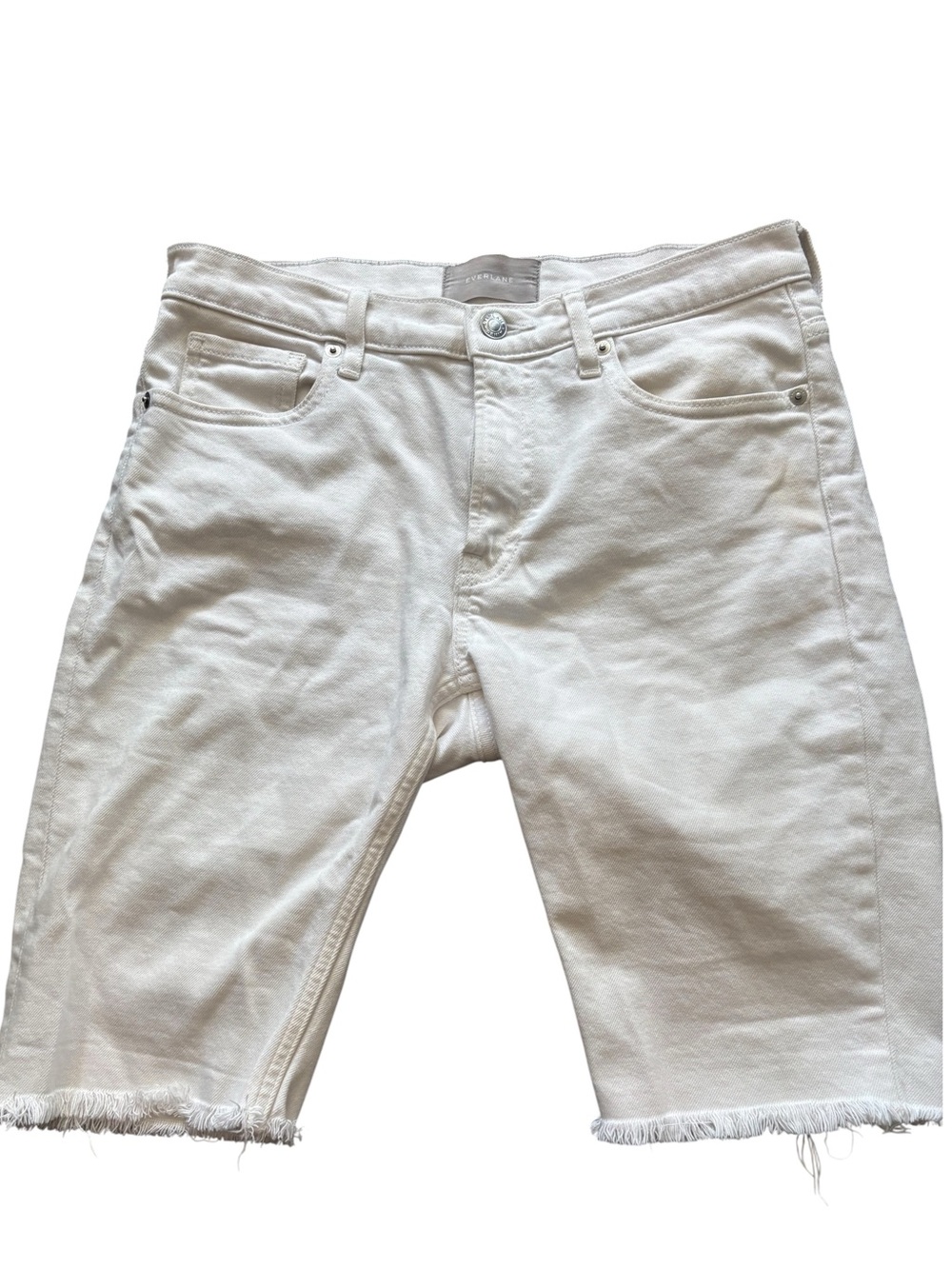 Everlane, White long shorts